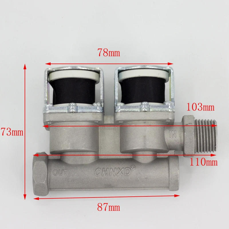 Description Picture 3 of itemNew gas oven oven solenoid valve Oven outer wire solenoid valve assembly Gas oven accessories