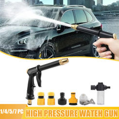 High Pressure Power Spray Water Gun Garden Cleaning Watering Hose Nozzle Car Automatic Car Wash Gun Car Wash Kit Cleaning Tools