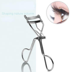1pc Black/Silver Curling Eyelash Curler Stainless Steel Eyes Makeup Eyelash Curler Clips Curling Eyelashes Cosmetic Beauty Tools