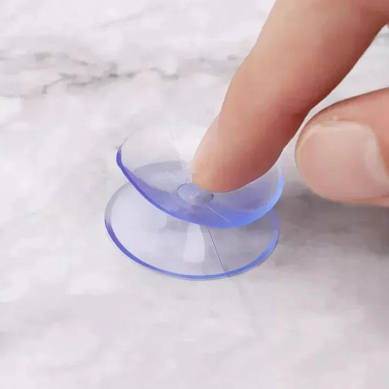 Description Picture 3 of item30/1Pcs Double Sided Suction Cups Table Tops Mini Clear Spacer Transparent Hanger Hook Glass Car Window Anti-Slip Sucker Pads