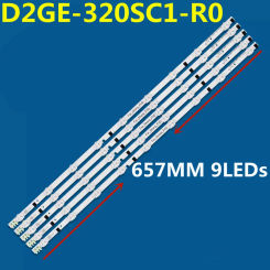 30PCS 657MM LED Backlight Strip For D2GE-320SC1-R0 2013SVS32H CY-HF320BGSV1H UE32F5000AK ue32f5500aw UE32F5700AW HF320BGS-V1