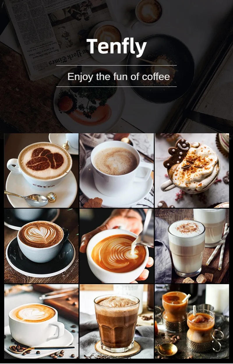 Description Picture 2 of itemEspresso Coffee Machine Home Semi-automatic Coffee Machine 20bar High Pressure Extraction Milk Coffee Machine Cappuccino, Latte