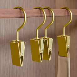 1pc Drying Rack Clothes Pegs Sturdy Clip Socks Hats Laundry Clothespins Pants Clothes Towel Storage Hangers Wardrobe Space Saver