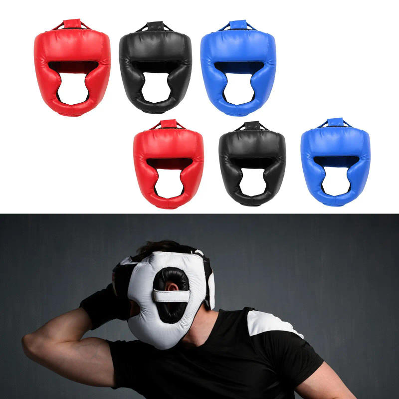 Description Picture 2 of itemBoxing Headgear Protective Gear Head Guard for Karate Wrestling Kickboxing