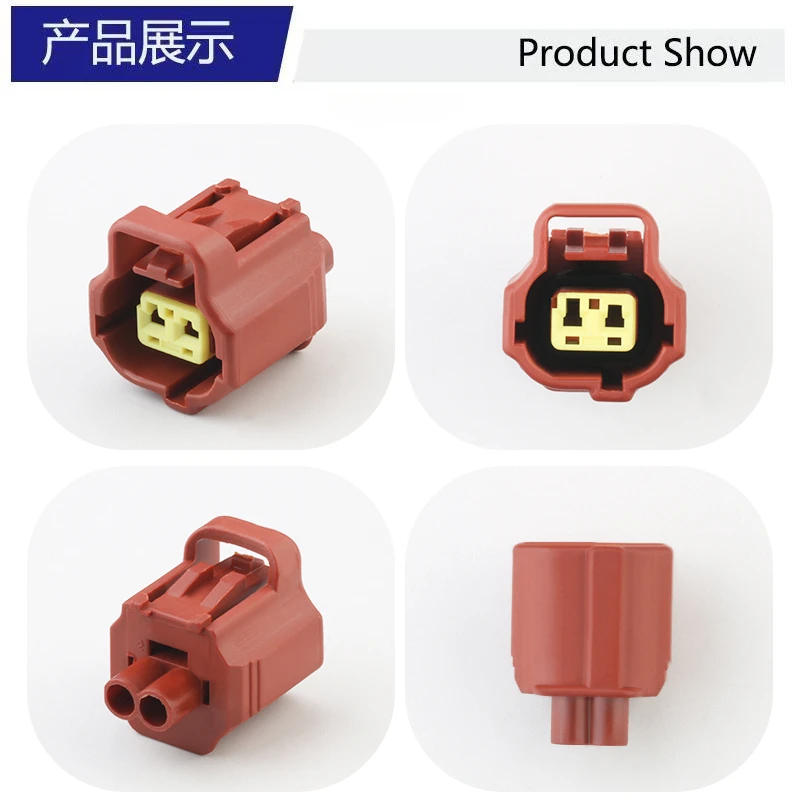 Description Picture 3 of item2-pin 1pcs 184116-1/184116-2/184004-1 /178390-2/184016-1 for Automotive Water Temperature Sensor Plug DJ70217YC-1.8-21