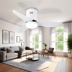 Ceiling Mounted Nordic Restaurant Fan Light New Minimalist Home Living Room Ceiling Fan Light Fan Ceiling Light