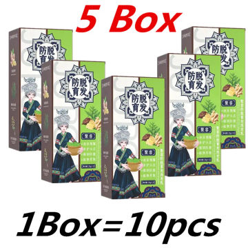 5/3/1 Boxes Ginger Plant Extract Anti-Hair Loss Hair Shampoo Anti Hair Loss Shampoo Deep Nourishment Natural Ingredients