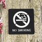 Black No Smoking