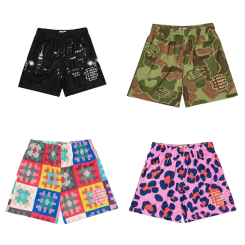 Eric Emanuel EE Basic Shorts Casual Shorts Men's Muscle Fitness Sports Short Pants Mesh Breathable Fashion Basketball Men Shorts