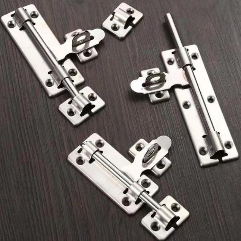 Description Picture 2 of item4/6/8Inch Stainless Steel Gate Safety Door Bolt Slide Bolt Lock Gate for Gates Fences Garage Shed Doors Hardware