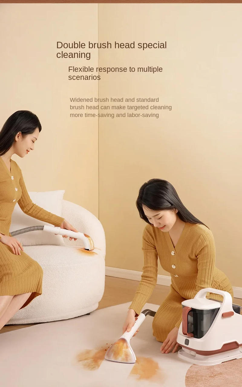 Description Picture 2 of itemUWANT BT100 Fabric cleaning machine Spray suction one free cleaning carpet mattress cleaning appliance household appliances