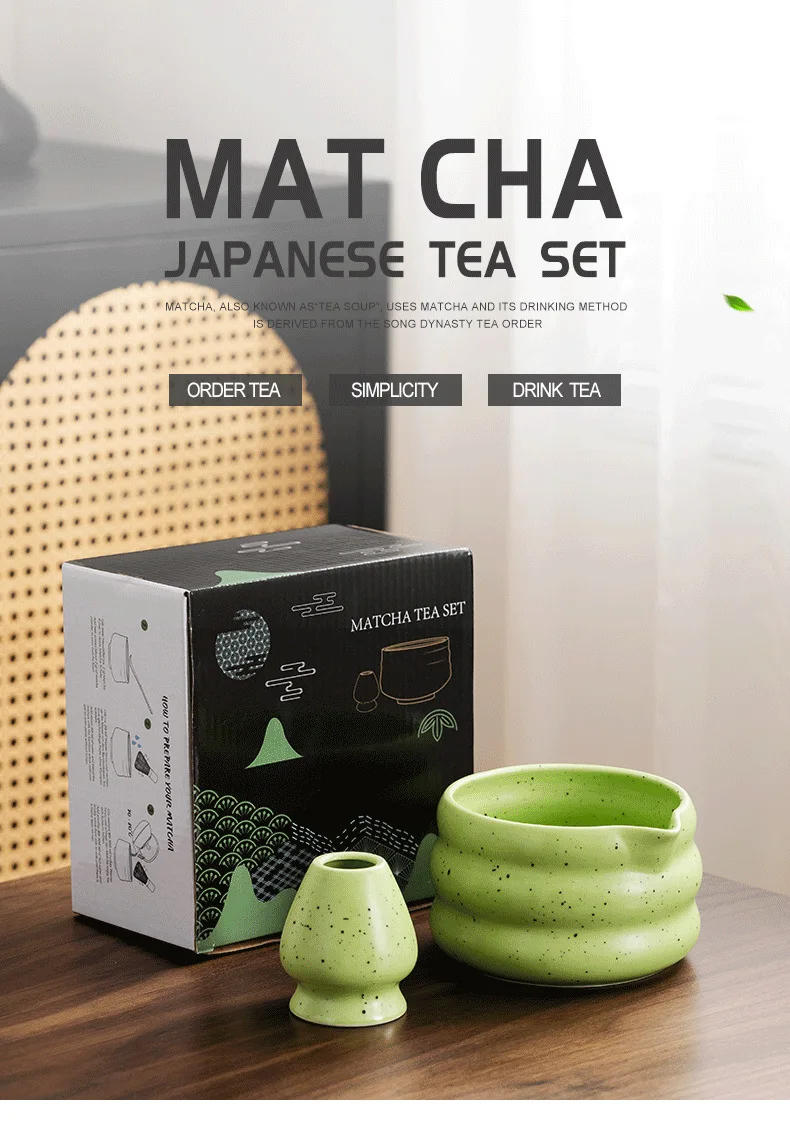 Description Picture 2 of item2pcs/set Japanese Matcha Teaware Set Tea Brush Stand Matcha Brush Sets Sands Point Tea Making Tools Tea Room Leisure Gadgets