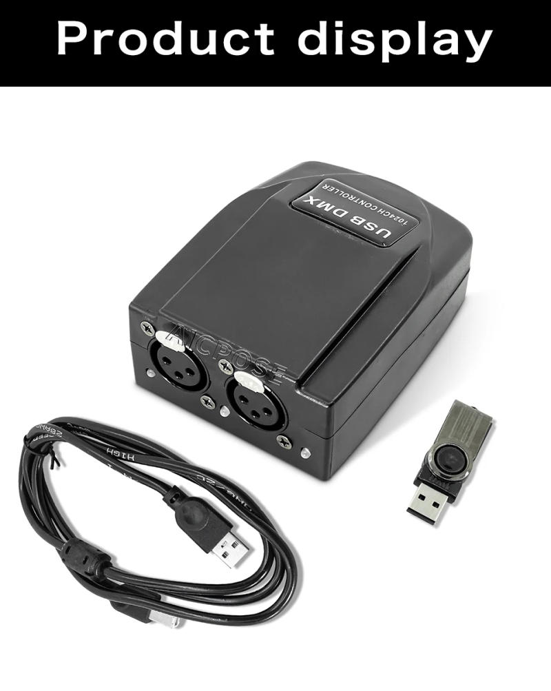 Description Picture 2 of itemMartin Lighting Console USB DMX 1024CH Controller Interface Computer Original Software 3D Lighting Effect AVI Export