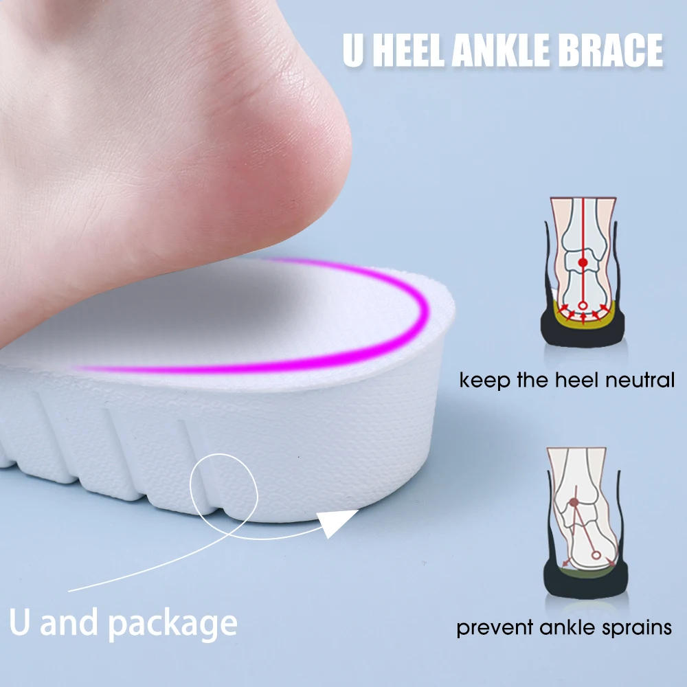 Description Picture 4 of itemHeight Increased Sport Insoles 1.5/2.5/3.5cm Popcor Memory Foam Insole for Feet Men Women Orthopedic Shoe Sole Inserts Feet Care