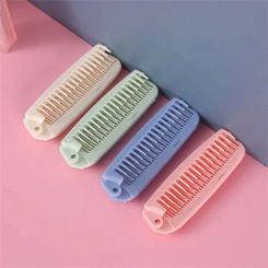 Massage Foldable Hair Comb Creative Detangling Hair Styling Hair Brush Hotel Travel Professional Folding Comb Women Girls