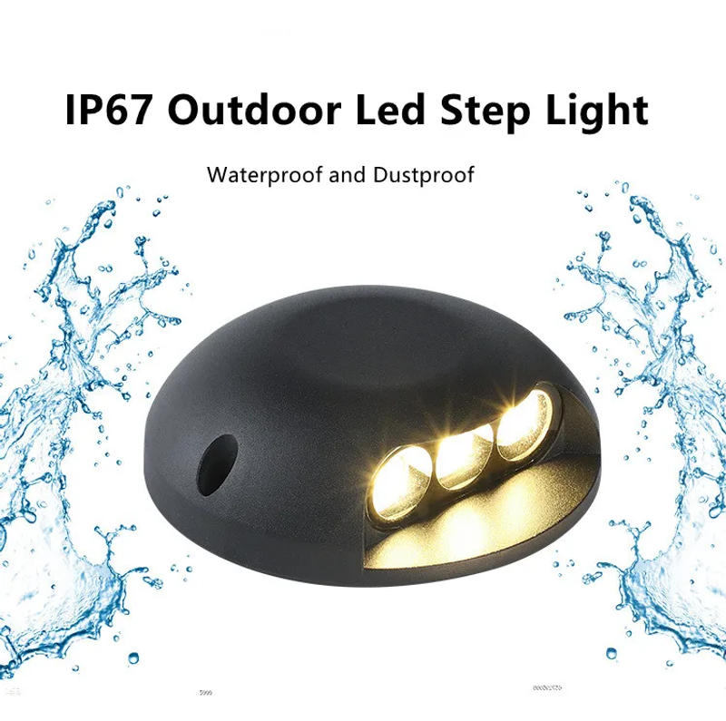 Description Picture 2 of itemLED Underground Lamp 3W 6W Recessed Garden Lights Decking Outdoor Flooring DC12v Spotlight 220V Sidewalk Landscape Lighting 110V