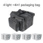 bag and 4 light
