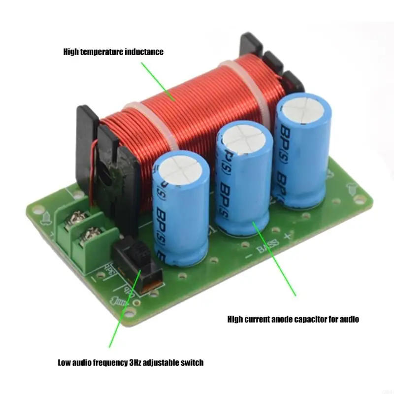 Description Picture 3 of itemG8DF Professional 200W Subwoofer Filter Board Low Bass Sound Frequency Divider Bass Separation WEAH-85