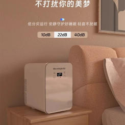 USB/220V Compact Portable Refrigerator for Cars, Dormitories, Beauty Masks, Makeup, and Breast Milk Storage AA