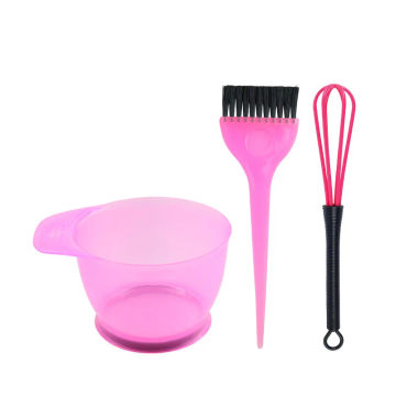 3pcs Hair Color Bowl Comb Brushes Set Tint Coloring Dye Bowl Comb Brush Twin High Quality Hair Dye Brushes Hair Styling DIY Tool