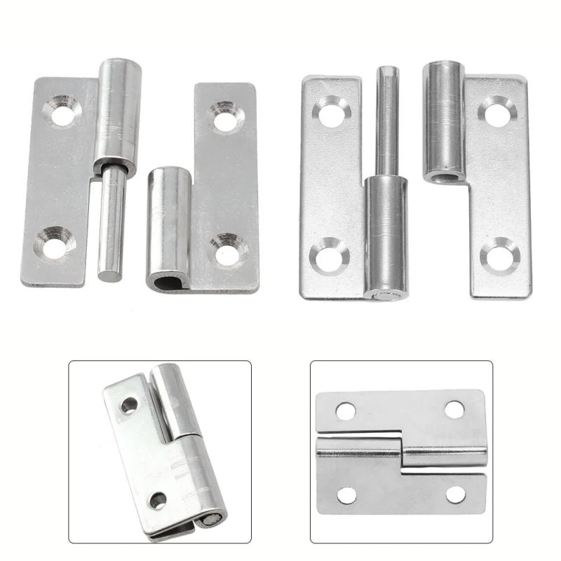 Description Picture 4 of itemDetachable Hinge Slip Joint Flag Lift Off Detachable Stainless Steel Door Hinge For Cabinets Wardrobes Doors Parts