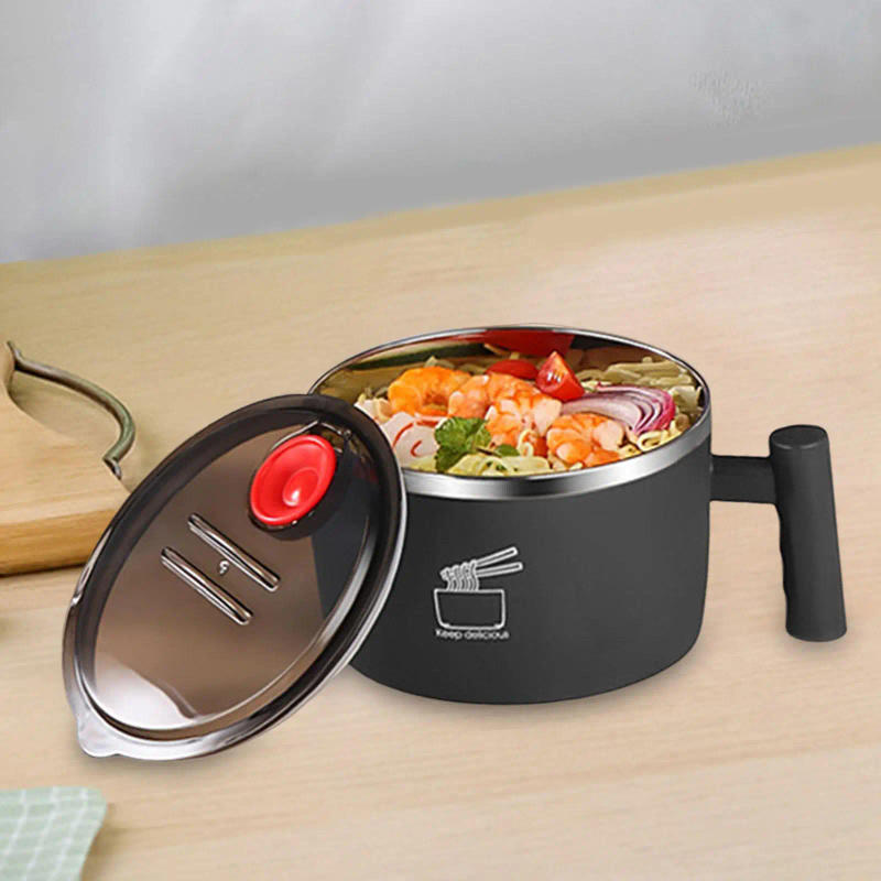 Description Picture 5 of itemRamen Bowl 850ml/29oz Portable Tableware Thai Soup Bowls Salad Udon Soup Bowl Lunch Container for Home Travel Camping Hiking