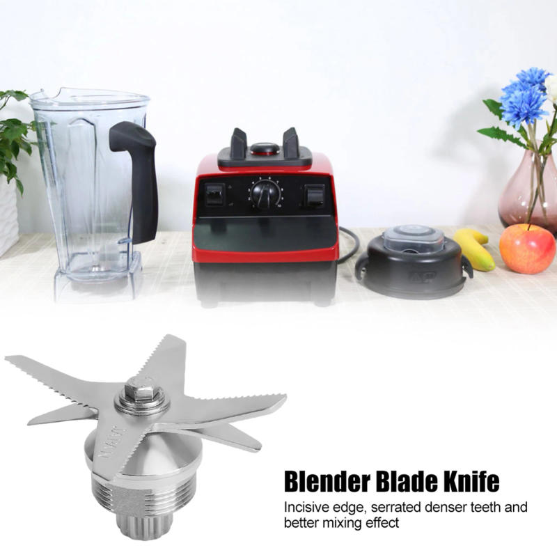 Description Picture 2 of itemStainless Steel Mixing Cutting Blender Blade Knife Spare Parts Fit for 5200 Juicer Blender 64oz 48oz 32oz