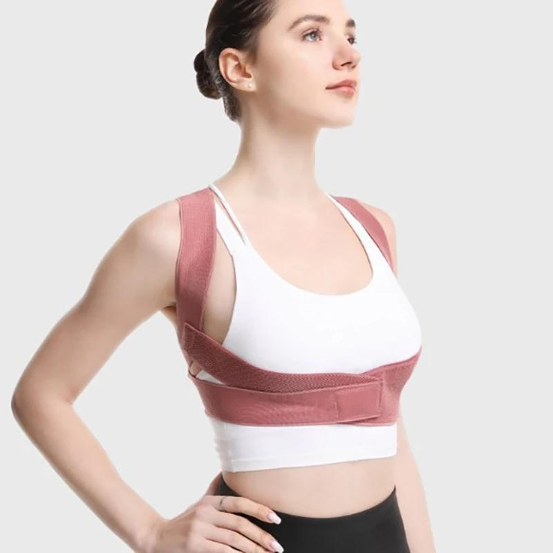 Description Picture 5 of item1PC Back Posture Corrector Anti-camel Correction Belt Sitting Posture Correction Belt Back Orthopedic Adjustable Correction Belt