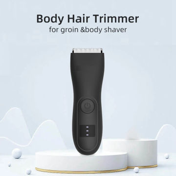 Men's Body Hair Trimmer For Men Balls Women Lady Shaver Hair Removal Bikini Trimmer Groin & Body Shaver Arm Beard