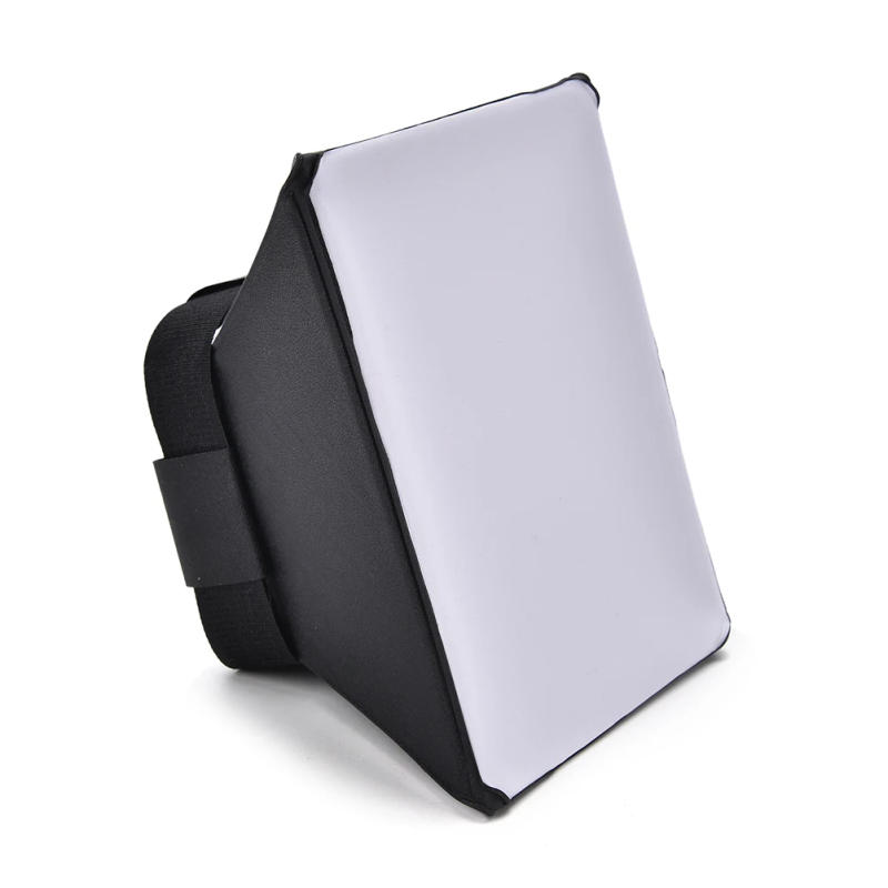 Description Picture 3 of item6.5\" 10x13cm Mini Softbox Diffuser For Flash Speedlite Speed Light Portable Photography Flash Softbox Small Softbox