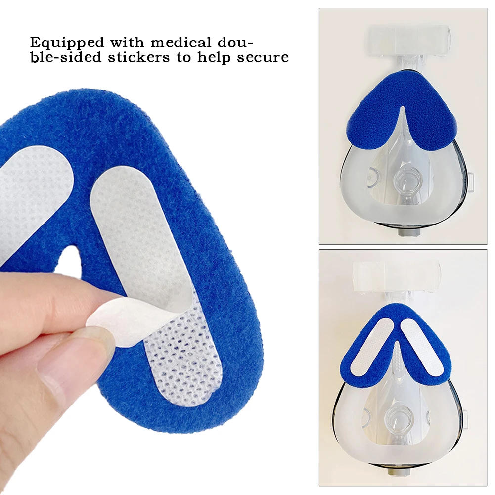 Description Picture 3 of itemAnti-indentation Cushion for CPAP Machine Sleep Apnea Mask Nasal Pads for CPAP Mask CPAP Nose Pads Universal Nasal Comfort Pad