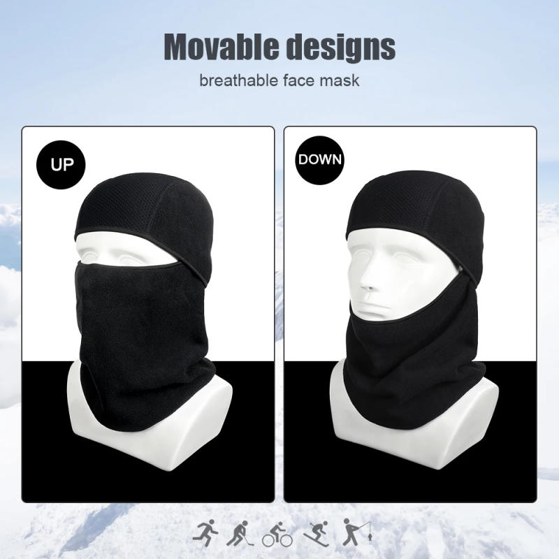 Description Picture 3 of itemWinter Thermal Balaclava Cycling Full Face Mask Sports Ski Hiking Neck Warmer Gaiter Outdoor Bicycle Running Hood Cap Scarf Men