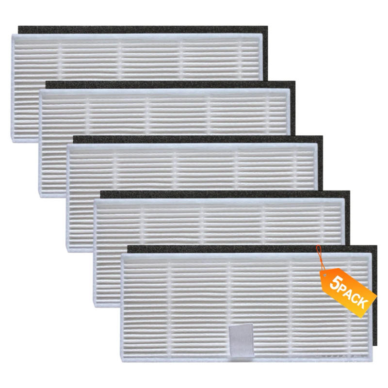 Description Picture 6 of item5 Pcs Filters For Ultenic For T10 PRO Robot Vacuum Cleaner Replacement Filter Accessories Household Cleaning Supplies