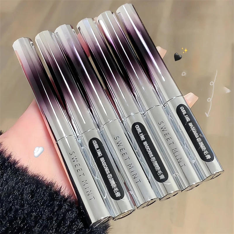 Description Picture 4 of itemSilk Fiber Ultra-fine Mascara Lengthens Eyelashes Curling Mascara Long Lasting Waterproof Fast Dry Brown Black Eye Cosmetics