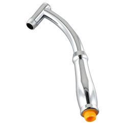Shower Heads Extension Arm Hand Hold Adjustable Extender Angled Shower Arm Kits Chrome Sprinkle Part For Bathrooms