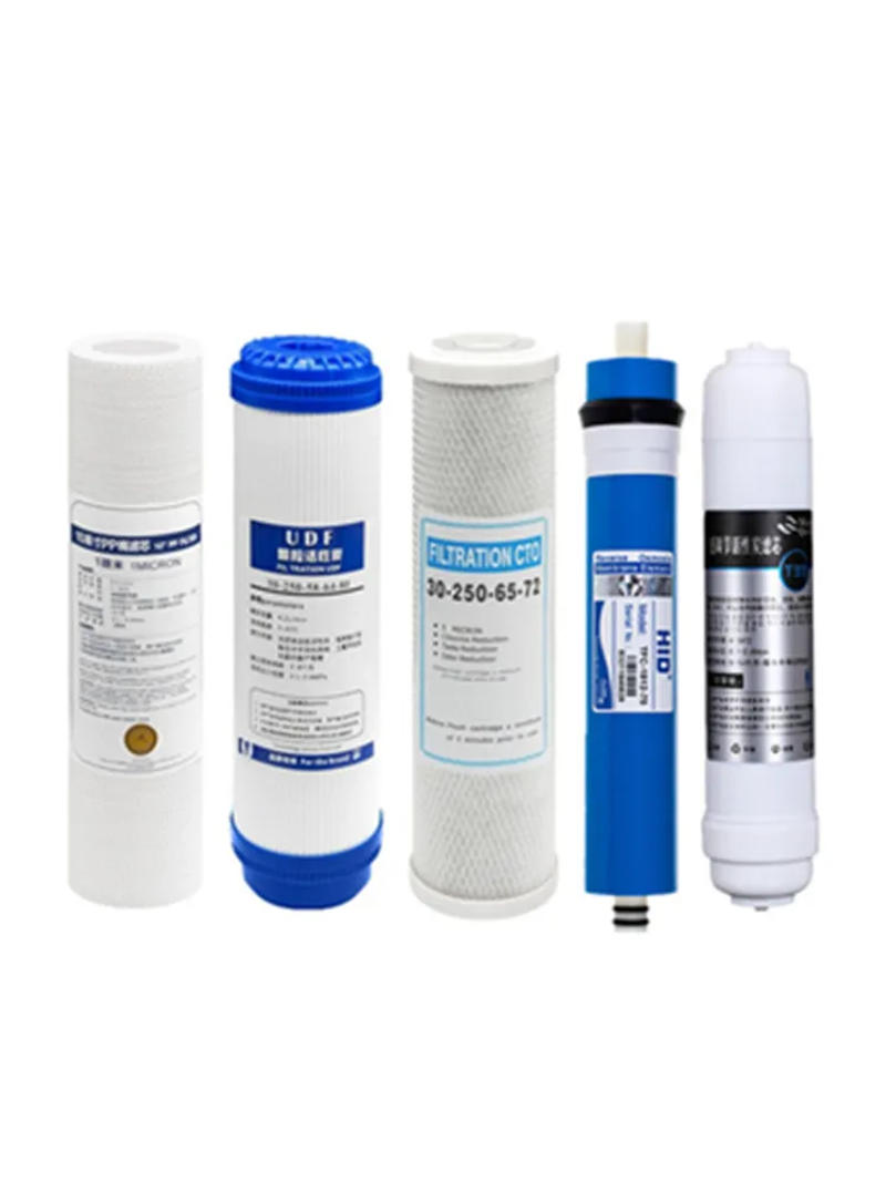 Description Picture 5 of itemGrade 5 Reverse osmosis pure water RO Purifier filter set RO+T33+UDF/GAC+5 micron PP FTO compressed carbon /75g back osmosis mem