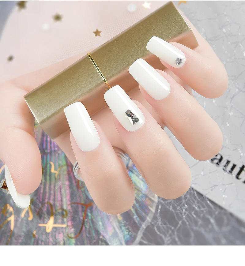 Description Picture 6 of item15ml Poly Nail Gel Set ,Pure Color Acrylic Extension Gel ,Quick Crystal Builder Nail Gel for Art Design ,Extend Nail Fingertips