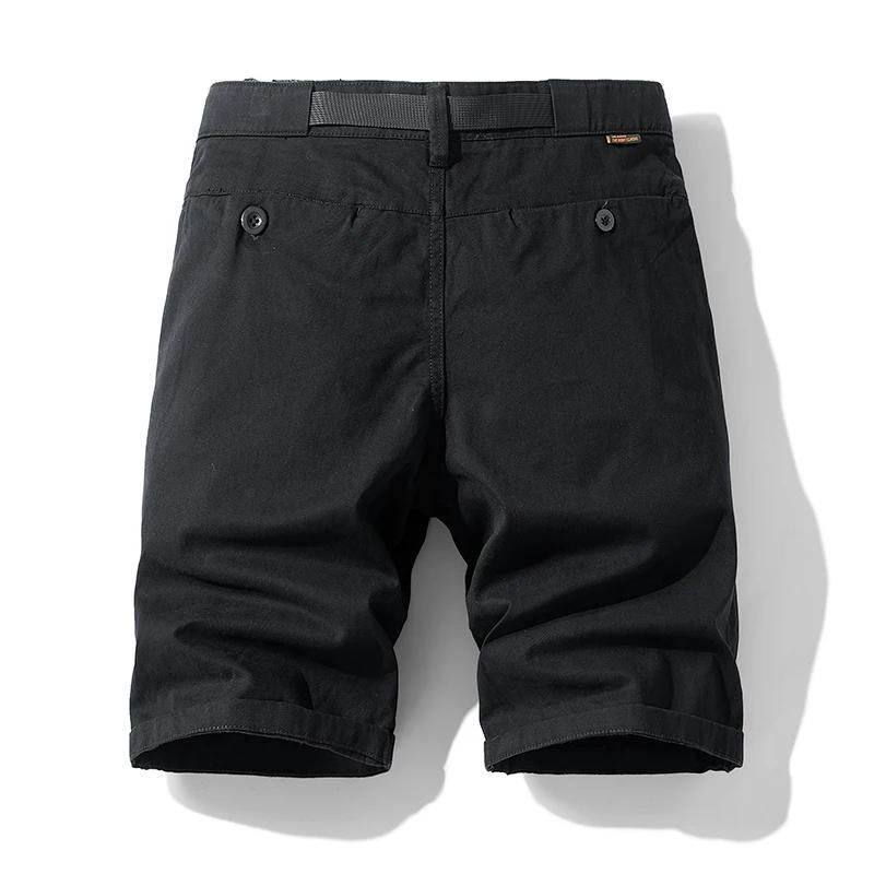 Description Picture 5 of item2024 New Casual Shorts Fashion Brand Summer Horse Pants Men's Loose American 5/4 Pants Pure Cotton Sports 5/4 Over Knee Shorts