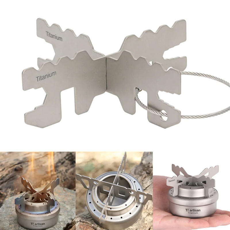 Description Picture 3 of itemCross Stand Stove Rack Optimal Height Outdoor Multi-fuel Pot Support Camping Supplies Cooking Bracket High Quality
