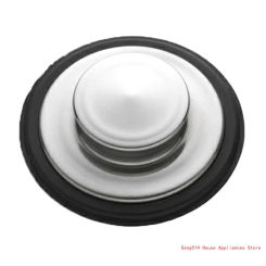 1Pc Stainless Steel Kitchen Garbage Disposal Plug, Large Wide for Rim 3.39" Diam 95AC