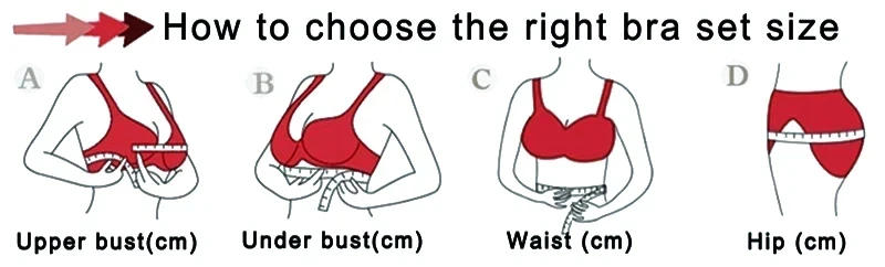 Description Picture 3 of itemToucheart 4-Piece Embroidered See-Through Ultra-Thin Bra Hollow Body Shaping Sexy Set For Women Mesh Patchwork Underwear Suit