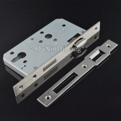European Touch Bead Mortise Door Lock body 7255/5572 Aluminium Alloy Plastic Steel Passage Fire Proof Door Lock Repair Parts