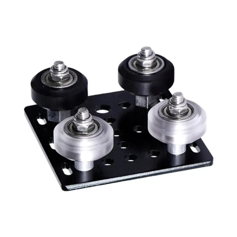 Description Picture 6 of item1Pc/5Pcs 625ZZ 625RS Bearing Pulley MR105zz Plastic POM Wheel Black Transparent Small Big V-Slot Models Idler Gear