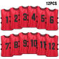 Red 12pcs Kids