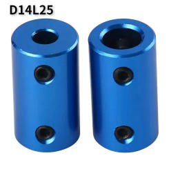 1pcs coupling D14L25 5*5 5*6 5*8 6*8 8*8 shaft CNC coupler aluminium alloy