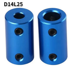 1pcs coupling D14L25 5*5 5*6 5*8 6*8 8*8 shaft CNC coupler aluminium alloy