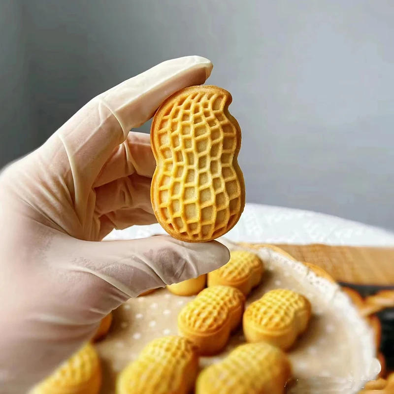 Description Picture 3 of item30g 50g 75g Mini Peanut Shape Moon Cake Mold Cookie Cutter Frame Creative Cake Crisp Pastry Dessert Baking Accessories Gadgets