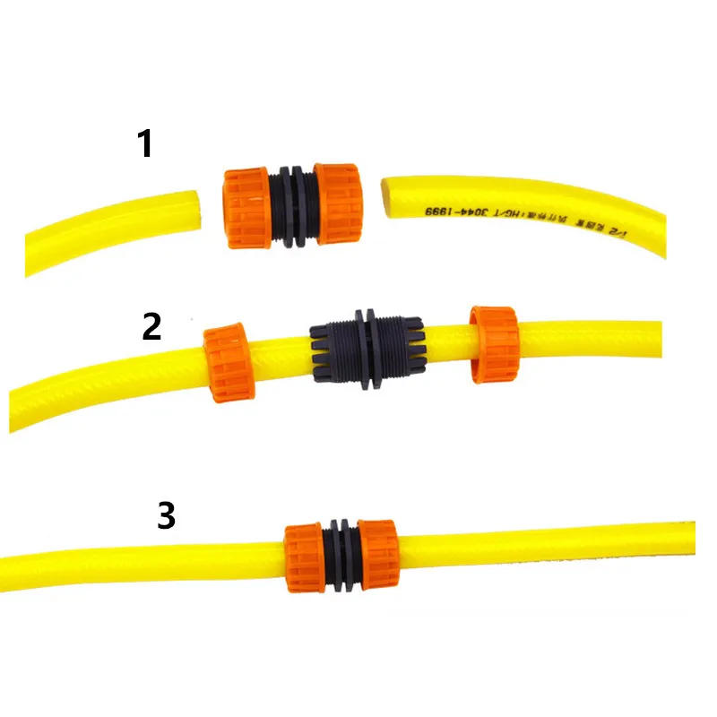 Description Picture 3 of itemGarden Hose Connector 1/2" 3/4" 1" Inch Pipe Coupler Stop Water Connector 12mm 19mm 25mm Hose bore Repair Joint Irrigation