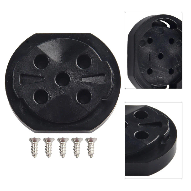 Description Picture 3 of itemBicycle Mount Bike Bicycle Computer Bracket Fixed Base Male Seat Repair Parts For Garmin Replacement Black Have 2 Choices