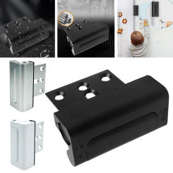 Reinforcement Safety Latch Childproof Safety Door Lock Anti-Theft Security Door Latch Withstand 800 Lbs for Inward Swinging Door